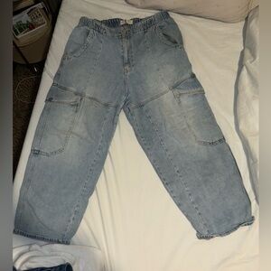 Women’s Free People Cargo Jeans